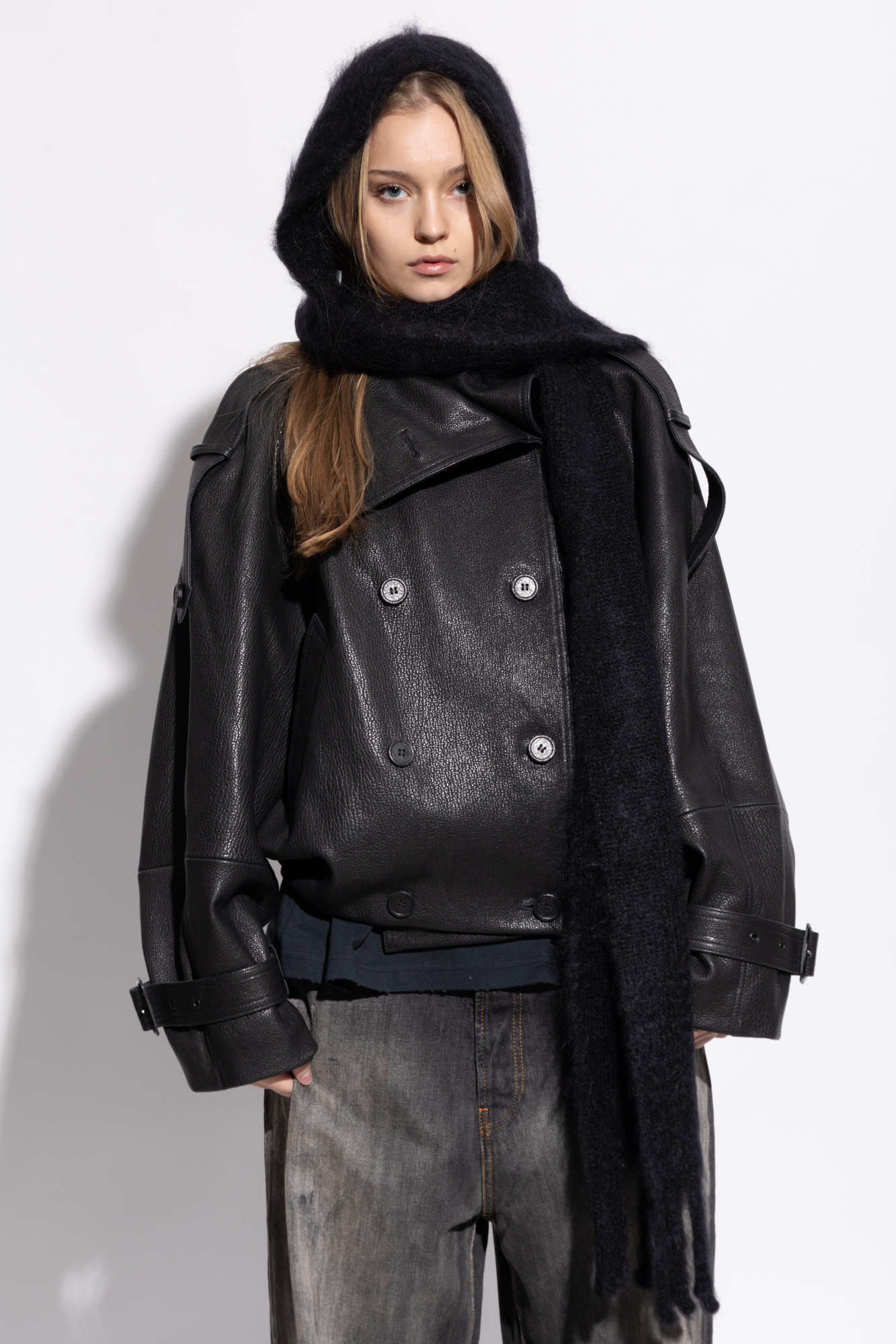 Acne Studios Hood with scarf | Men's | Vitkac